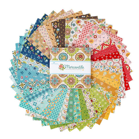 "Mercantile"- 42 pc 5 Inch Stacker by Lori Holt for Riley Blake