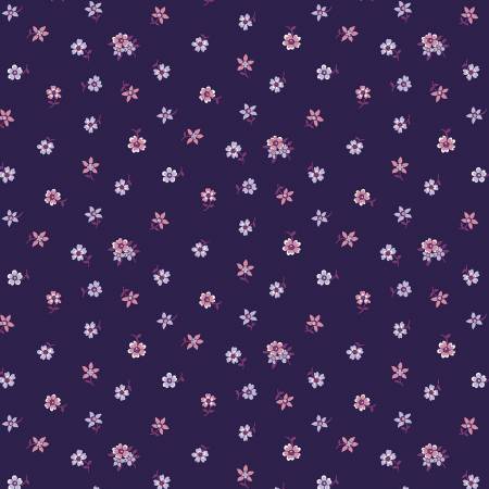 "Flower Show Botanical"- Jewel Hampton Sprig A by Liberty Fabrics