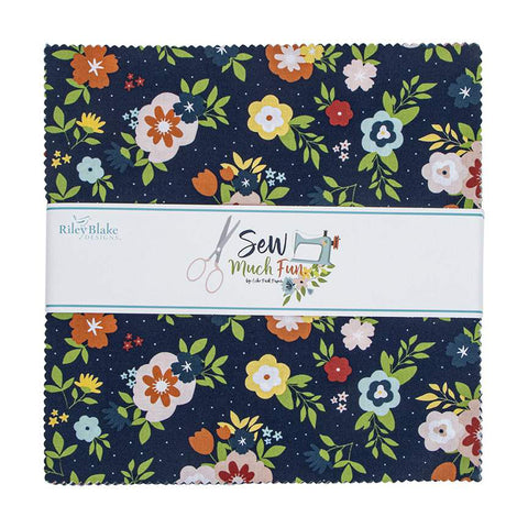 "Sew Much Fun" 10 inch Stacker 42 Pcs. by Echo Park Paper Co. for Riley Blake