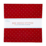 "Bee Cross Stitch"- 42 pc 10 Inch Stacker by Lori Holt for Riley Blake