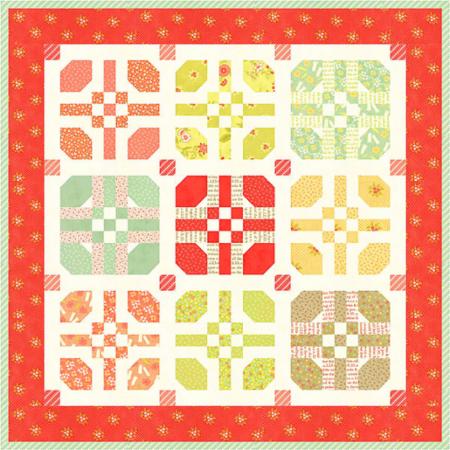 Mini Hopscotch Quilt Pattern by Fig Tree & Co.