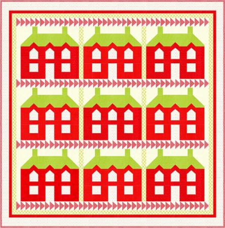 Christmas Manor Quilt Pattern by Fig Tree & Co.
