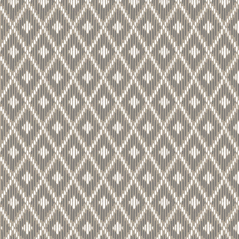"Hello Fall" Autumn Ikat Taupe by Jessica Flick for Benartex