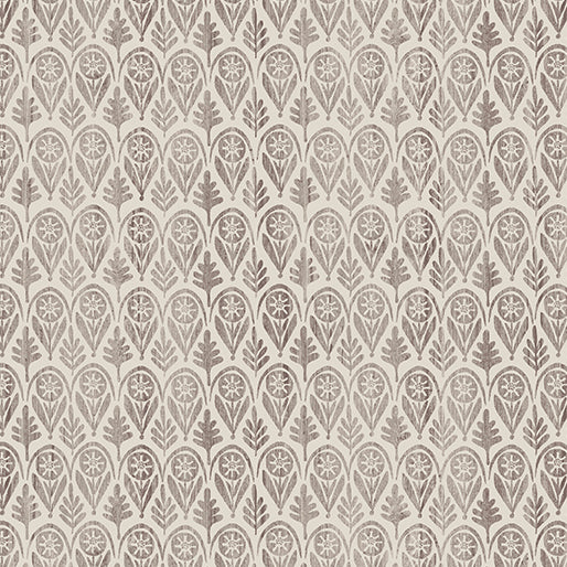 "Hello Fall" Washed Lace Taupe by Jessica Flick for Benartex