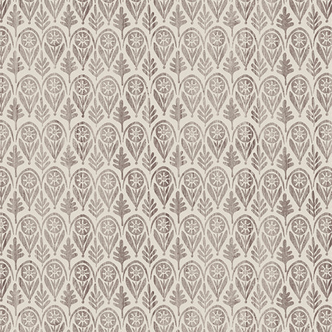 "Hello Fall" Washed Lace Taupe by Jessica Flick for Benartex