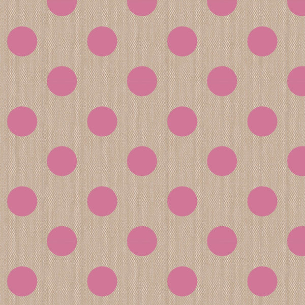 "Chic Escape"-Chambray Dots Pink by Tone Finnanger for Tilda