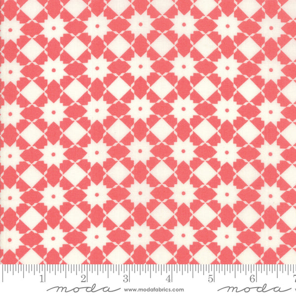 "Garden Variety"-Floral Bright Side Berry by Lella Boutique for Moda