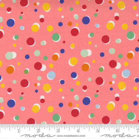 "Story Time"- Happy Dots Pink by American Jane for Moda