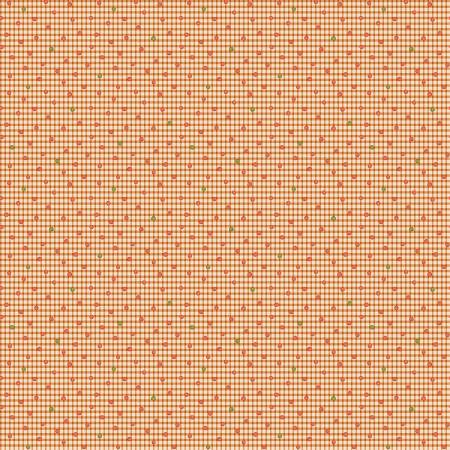 "Modern Antiques" Beige Dots by Rose Ann Cook for Benartex