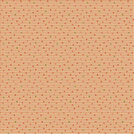 "Modern Antiques" Beige Dots by Rose Ann Cook for Benartex