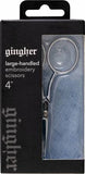 Gingher 4in Large Handle Embroidery Scissors