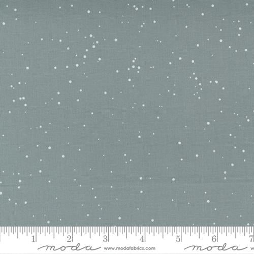 "Merry Little Christmas"-Snow Dot Background Silver by Bonnie & Camille for Moda
