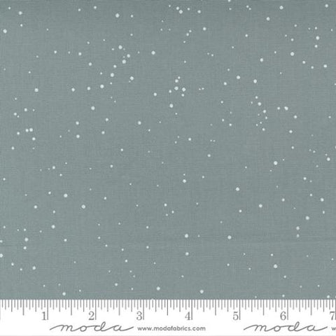 "Merry Little Christmas"-Snow Dot Background Silver by Bonnie & Camille for Moda