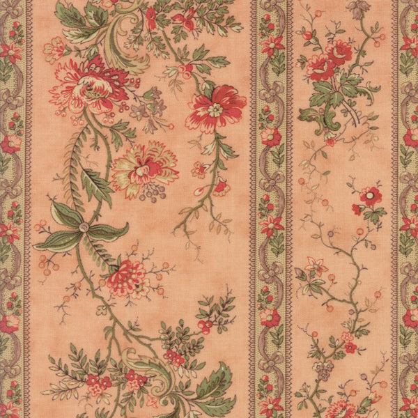 "Floral Blooming Trellis Pink"-Courtyard by 3 Sisters for Moda