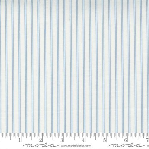 "Nantucket Summer"-Cream Blue by Camille Roskelley for Moda