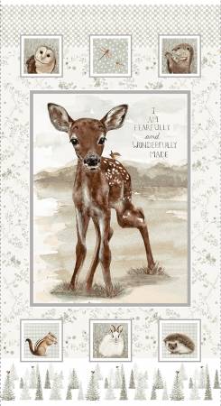 "Little Ones" Multi Little Ones Panel 24in