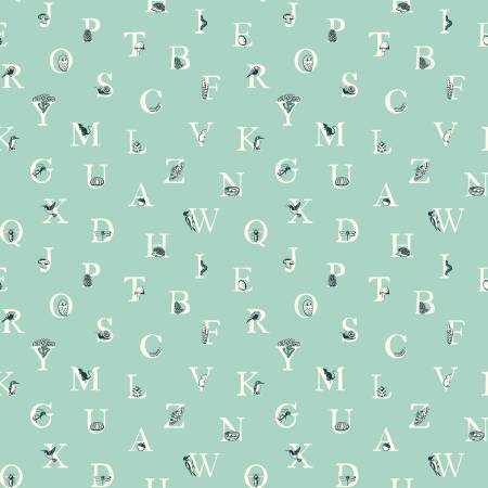 "Summer School"-Birds Egg Alphabet by Judy Jarvi for Windham Fabrics