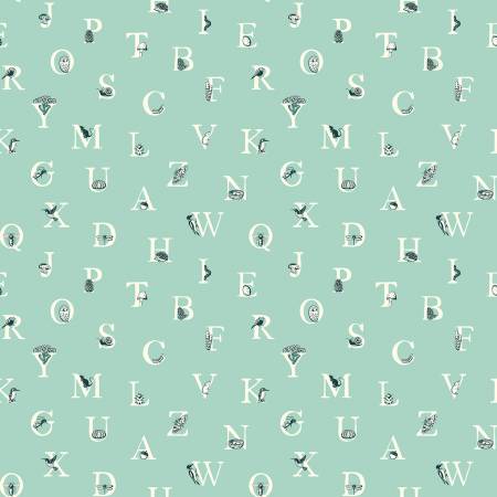 "Summer School"-Birds Egg Alphabet by Judy Jarvi for Windham Fabrics