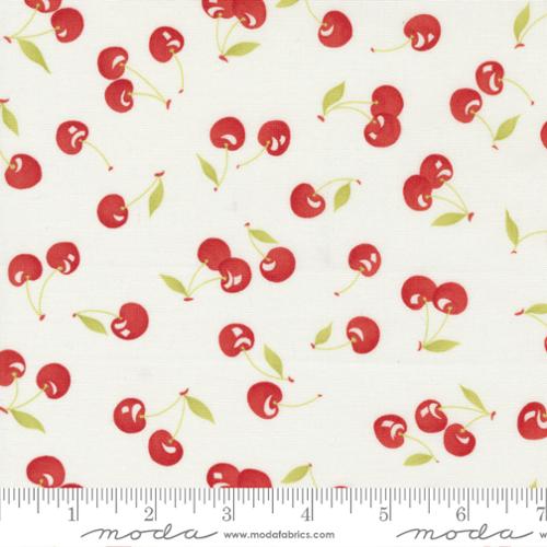 "Fruit Cocktail"-Ice Cream Cherry Orchard by Fig Tree Quilts for Moda