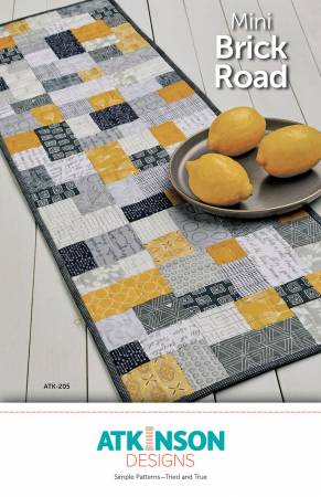 Mini Brick Road pattern by Atkinson Design