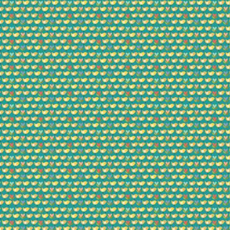"Betsy's Sewing Kit"-Teal Little Chicks by Poppie Cotton