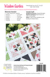 Window Garden Quilt Pattern by Taunja Kelvington of Carried Away Quilting