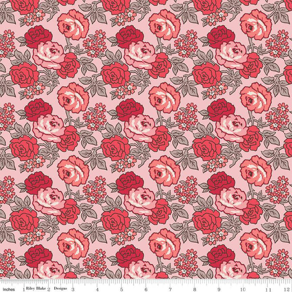 "Flea Market"- Roses Frosting by Lori Holt of Bee in My Bonnet for Riley Blake