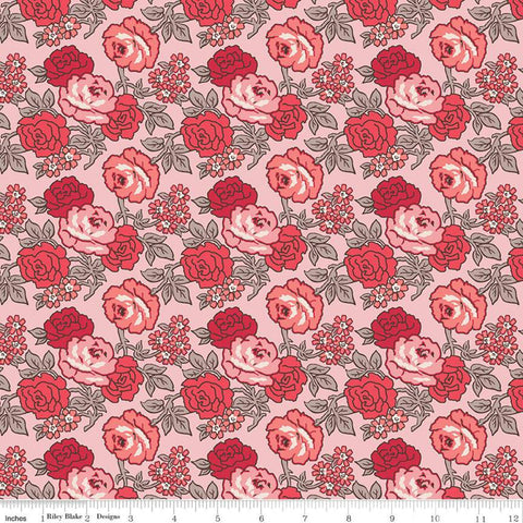 "Flea Market"- Roses Frosting by Lori Holt of Bee in My Bonnet for Riley Blake