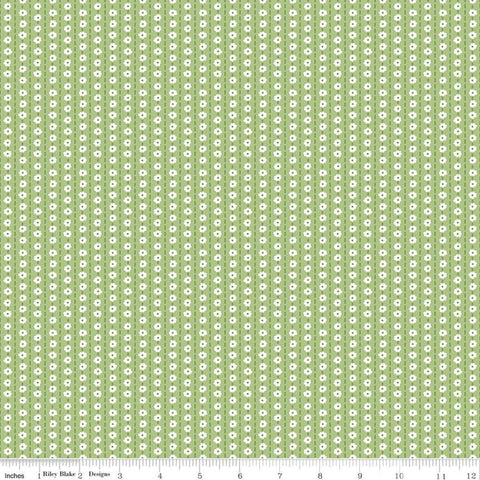 "Stitch"- Daisy Chain Green by Lori Holt of Bee in My Bonnet for Riley Blake