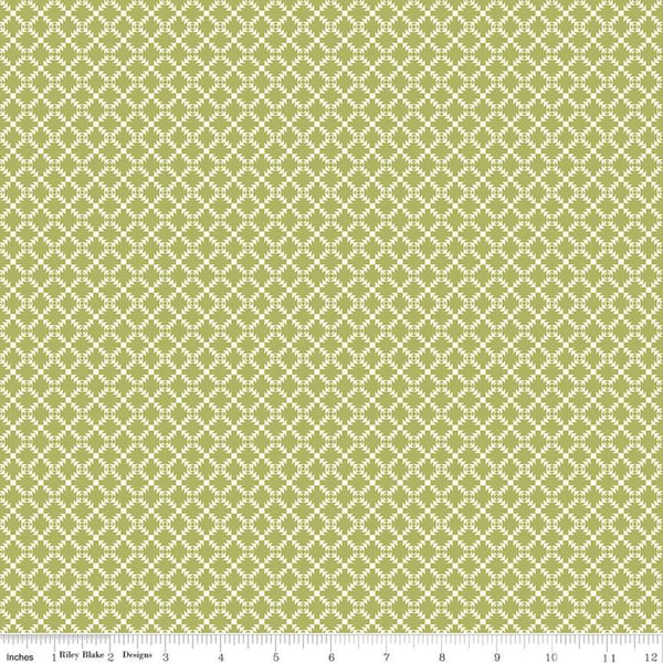 "Adel in Spring"- Quilt Block Asparagus by Sandy Gervais for Riley Blake Designs
