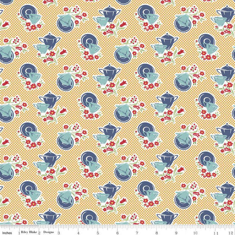 "Cook Book"-  Dishes Daisy by Lori Holt of Bee in My Bonnet for Riley Blake