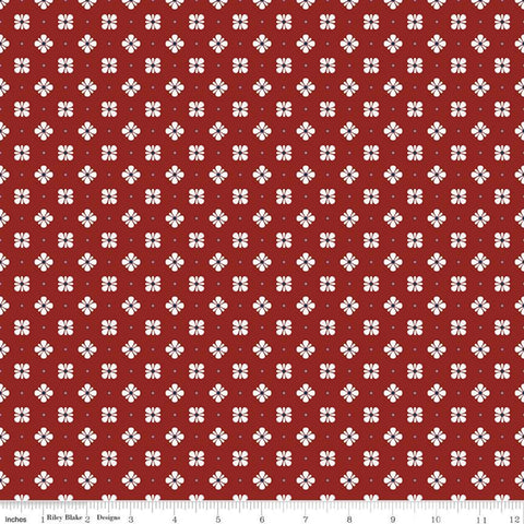 "Picadilly"-Pansy Red by Amanda Castor for Riley Blake