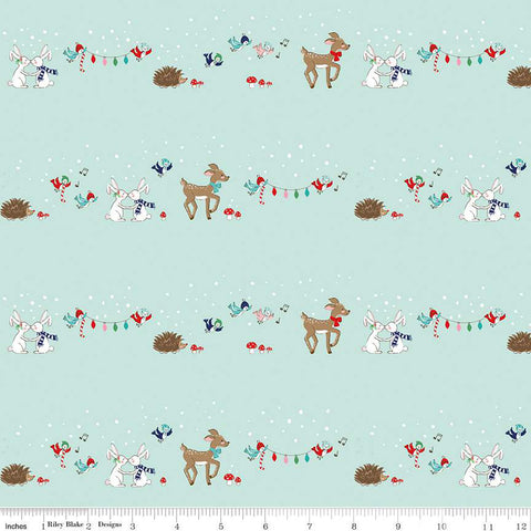 "Pixie Noel 2" Animals MInt by Tasha Noel for Riley Blake