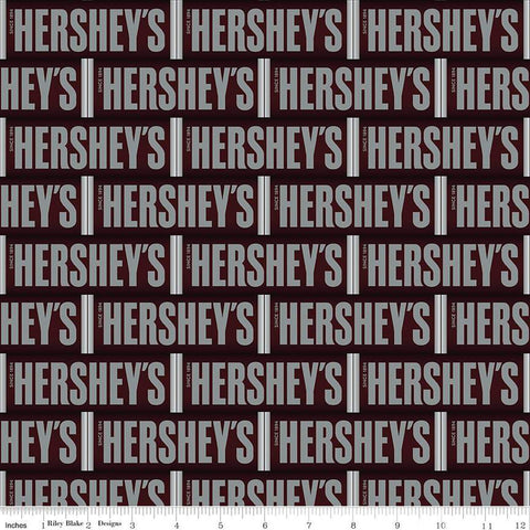 "Celebrate with Hershey Valentine's Day"-Main Dark Chocolate for Riley Blake