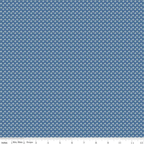 "Calico"- Daisy Denim by Lori Holt of Bee in My Bonnet for Riley Blake