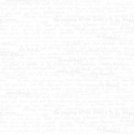 Text Tone on Tone White for Riley Blake