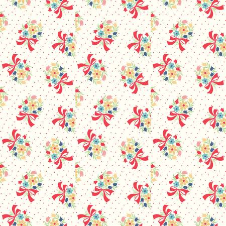 "Vintage Happy 2"- Bouquet Cloud by Lori Holt of Bee in My Bonnet for Riley Blake