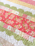 Sweetly Scalloped Quilt Pattern by Taunja Kelvington of Carried Away Quilting