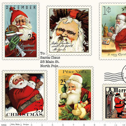 "Nicholas" Postage Stamps from Janet Wecker-Frisch for Riley Blake