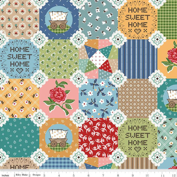 "Prairie"- Very Prairie Multi by Lori Holt of Bee in My Bonnet for Riley Blake