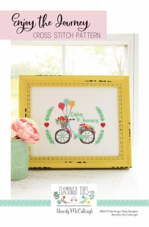 Enjoy the Journey Cross Stitch Pattern from Flamingo Toes