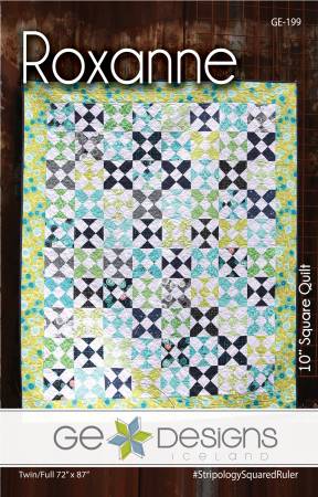 Roxanne quilt pattern by Gudrun Erla