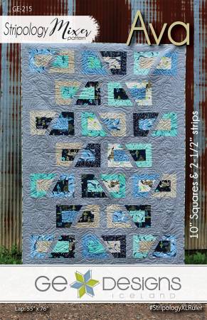 Ava quilt pattern by Gudrun Erla