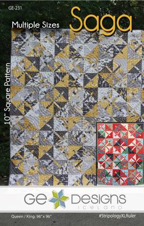 Saga quilt pattern by Gudrun Erla