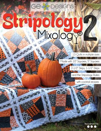 Stripology Mixology 2 Book-by Gudrun Erla for G. E. Designs