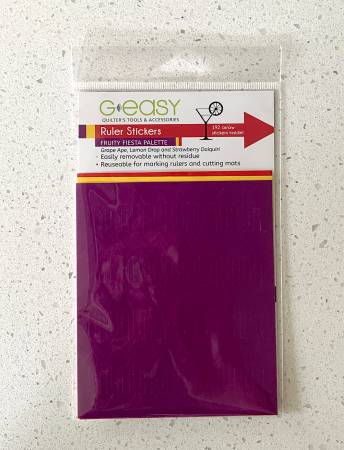 G-Easy Ruler Stickers - Fruity Fiesta Palette by Gudrun Erla