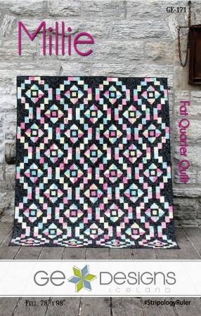 Millie quilt pattern by Gudrun Erla