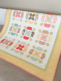 Flower Tile Quilt Pattern by Taunja Kelvington of Carried Away Quilting
