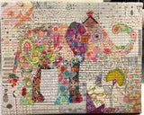 Teeny Tiny Collage Pattern Group 1 by Laura Heine