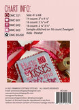 Hugs and Kisses Cross Stitch by Lindsey Weight From Primrose Cottage Stitches